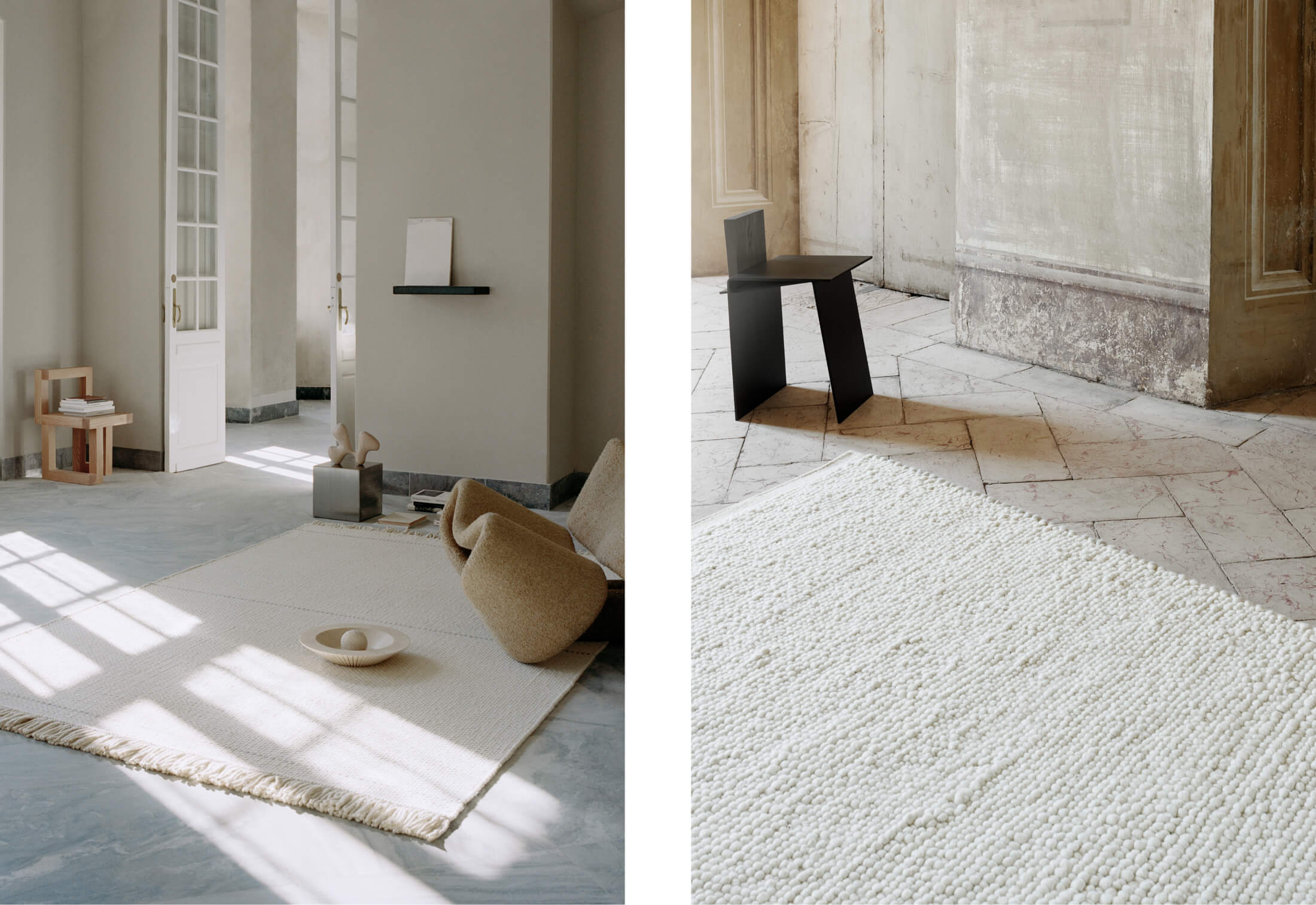 Linie Design: handmade rugs from Denmark